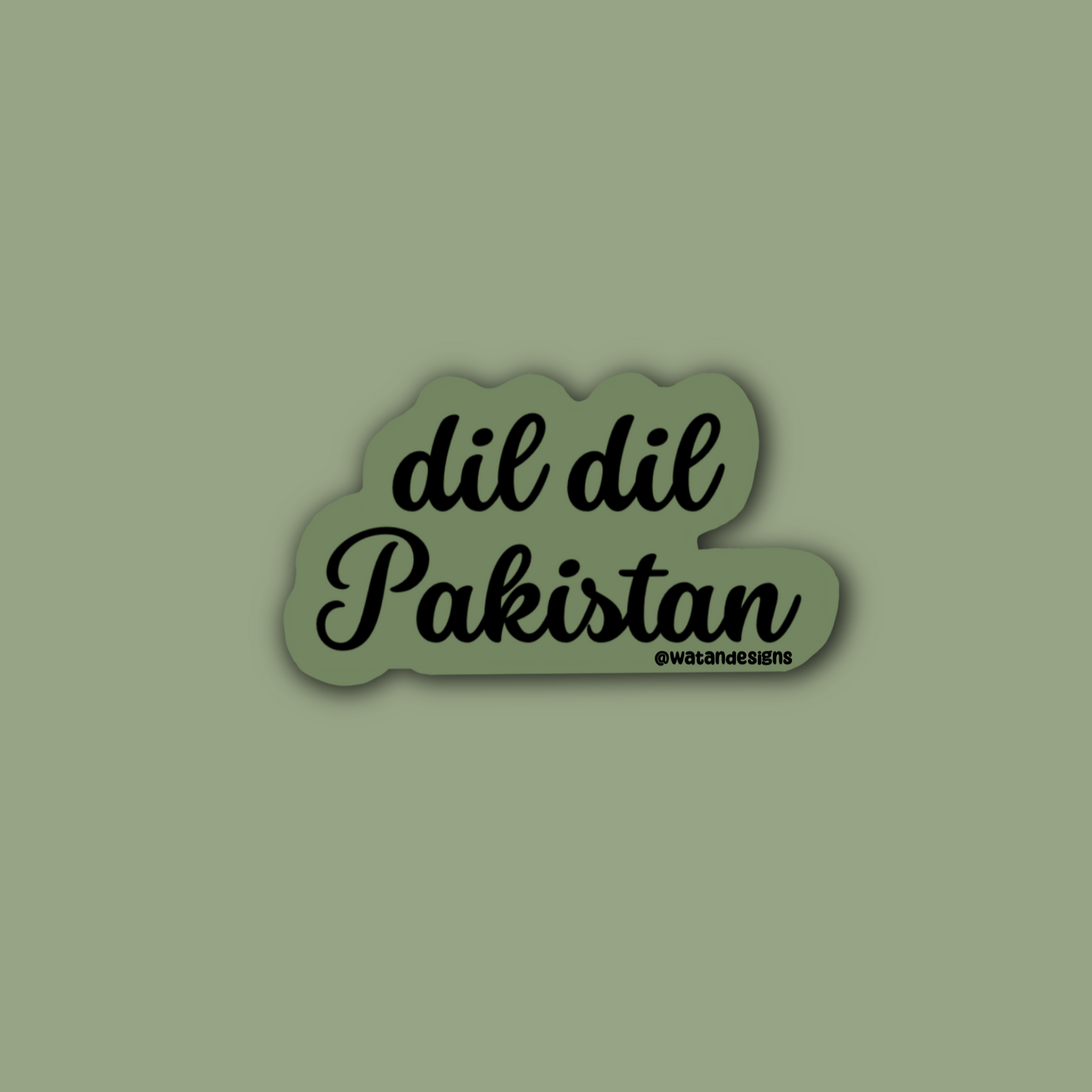 Dil Dil Pakistan Sticker