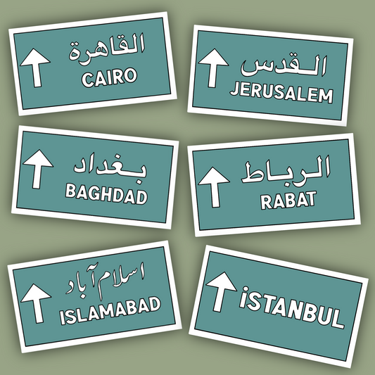 Road Sign Stickers