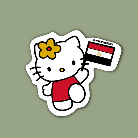 Egyptian Hello Kitty Sticker