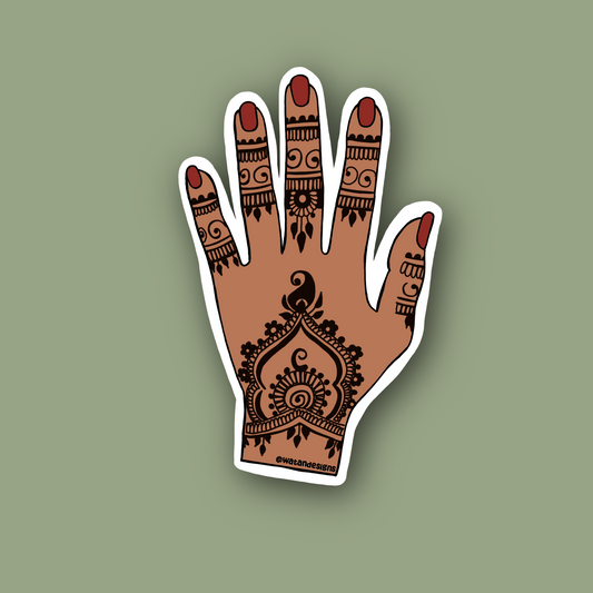 Henna/Mehndi Hand Sticker