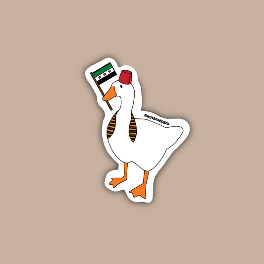 Syrian Duck Sticker