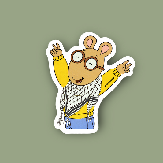Falastini Arthur Sticker