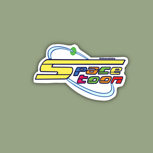 SpaceToon Sticker