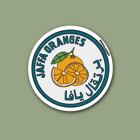 Yaffa Oranges Sticker