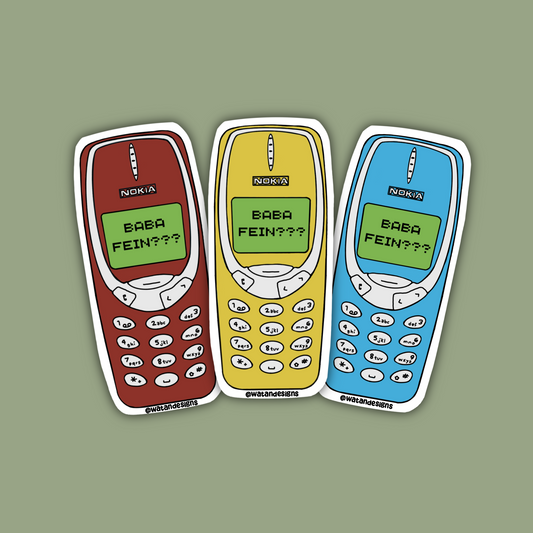 Baba Fein Sticker