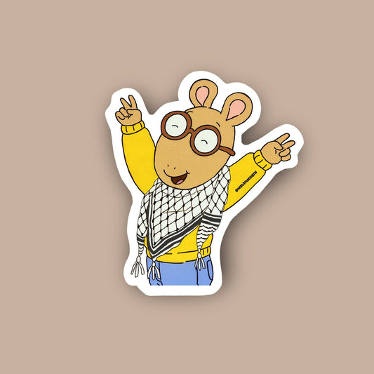 Falastini Arthur Sticker