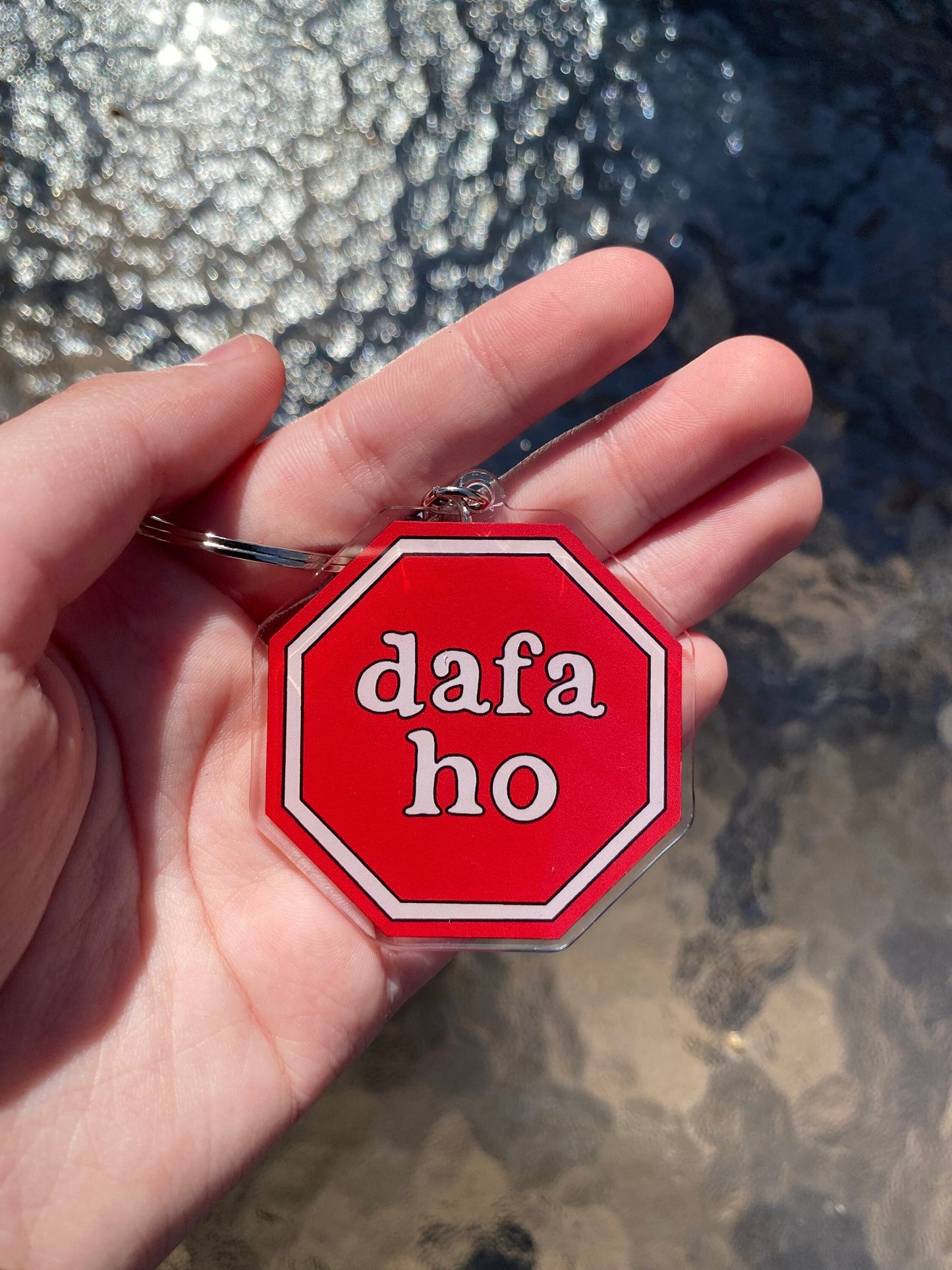 Dafa Ho Keychain