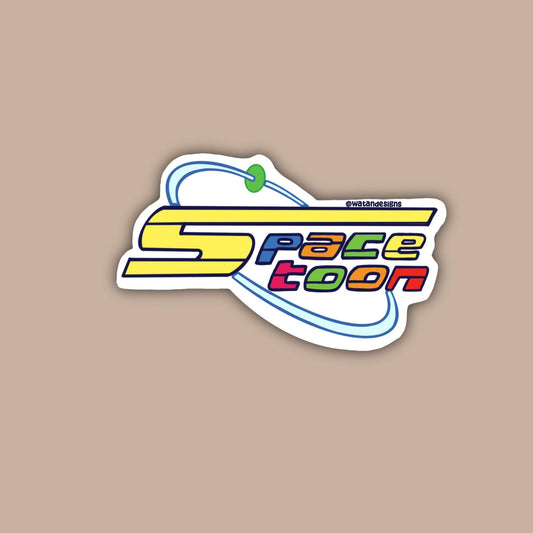 SpaceToon Sticker